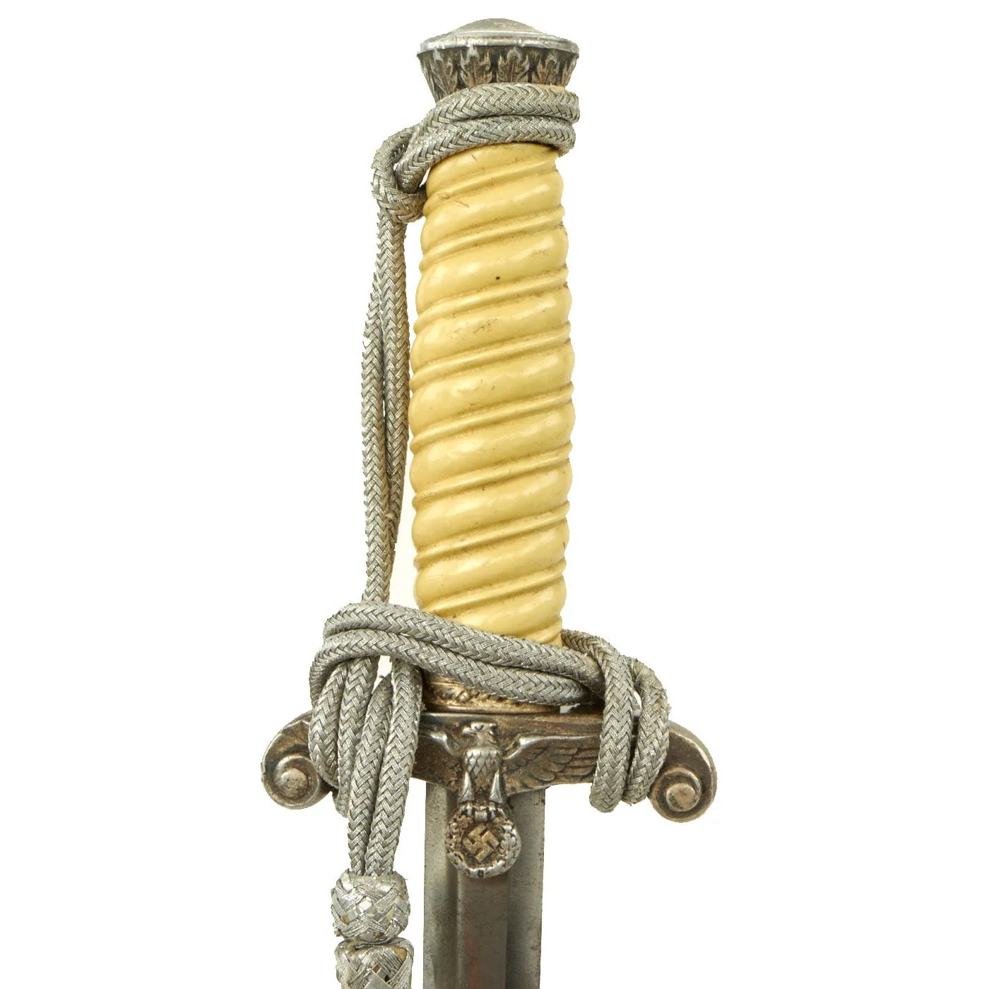 Original German WWII Army Heer Officer Dagger by ALCOSO Works with Hanger and Portepee