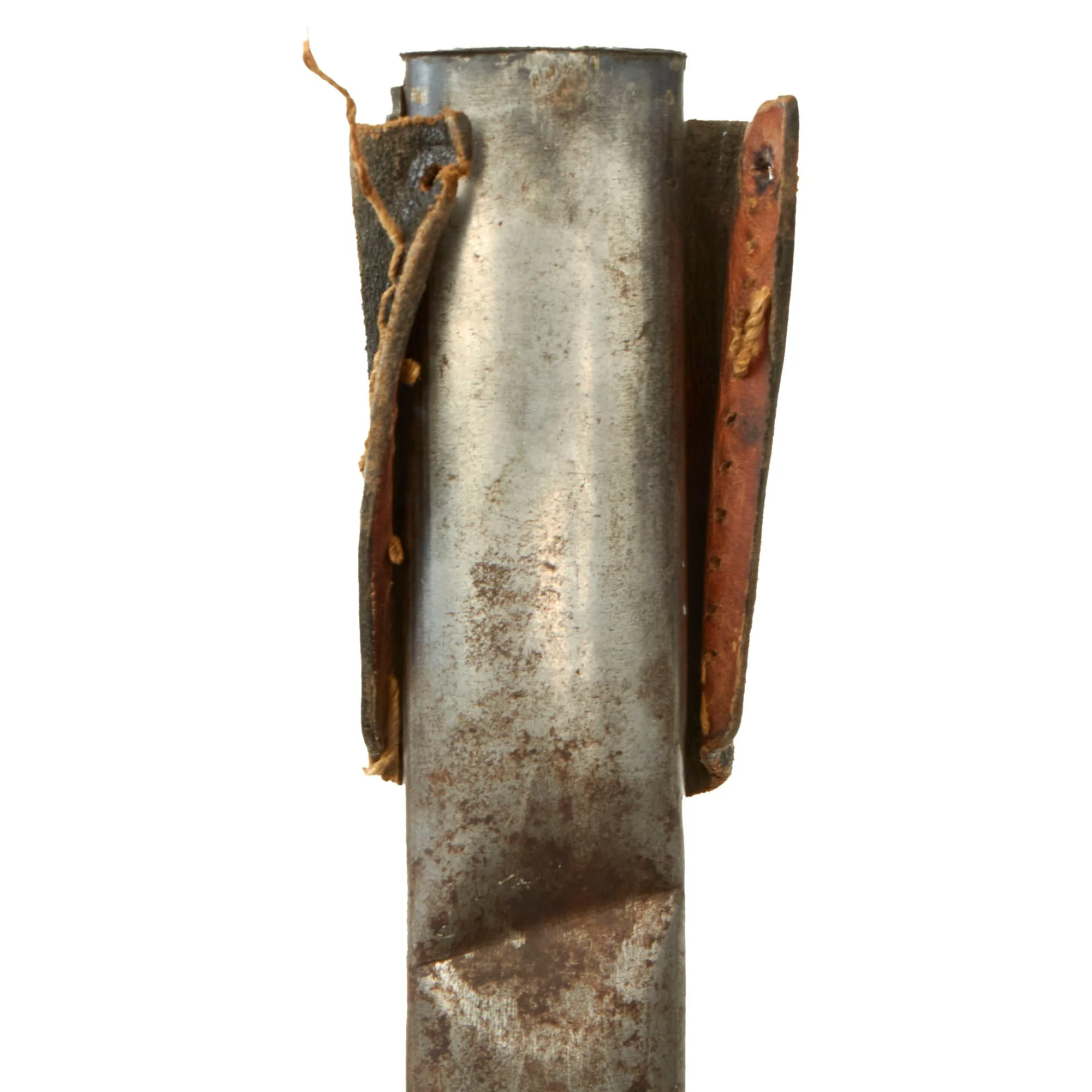Original German WWII Commercial 98k Bayonet by ALCOSO with US Soldier Custom “Sweetheart” Plexiglass Grips and Scabbard - circa 1940-1943