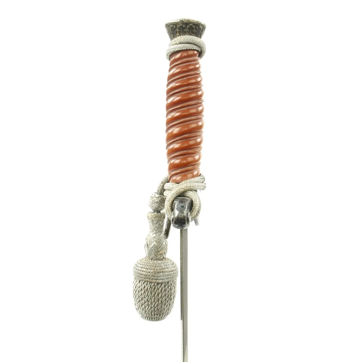Original German WWII Pre-1940 Army Heer Officer Dagger by Alcoso with Hanger and Portepee