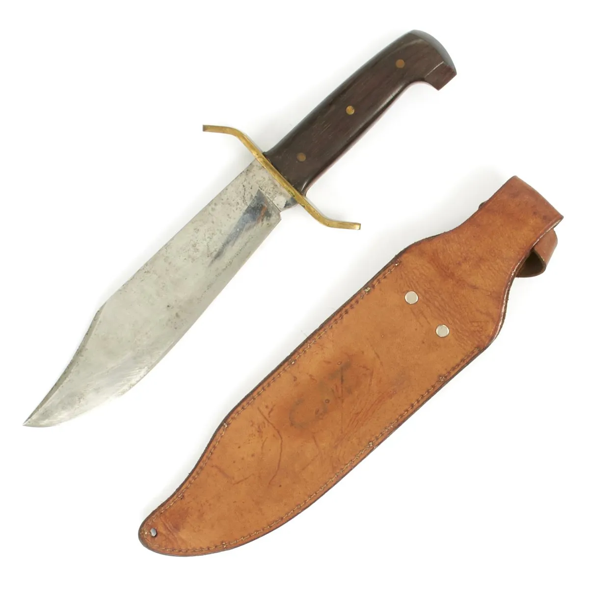 Original U.S. Vietnam War Bandido 5th Battalion 60th Infantry Regiment Mech Charlie Bowie Knife Grouping