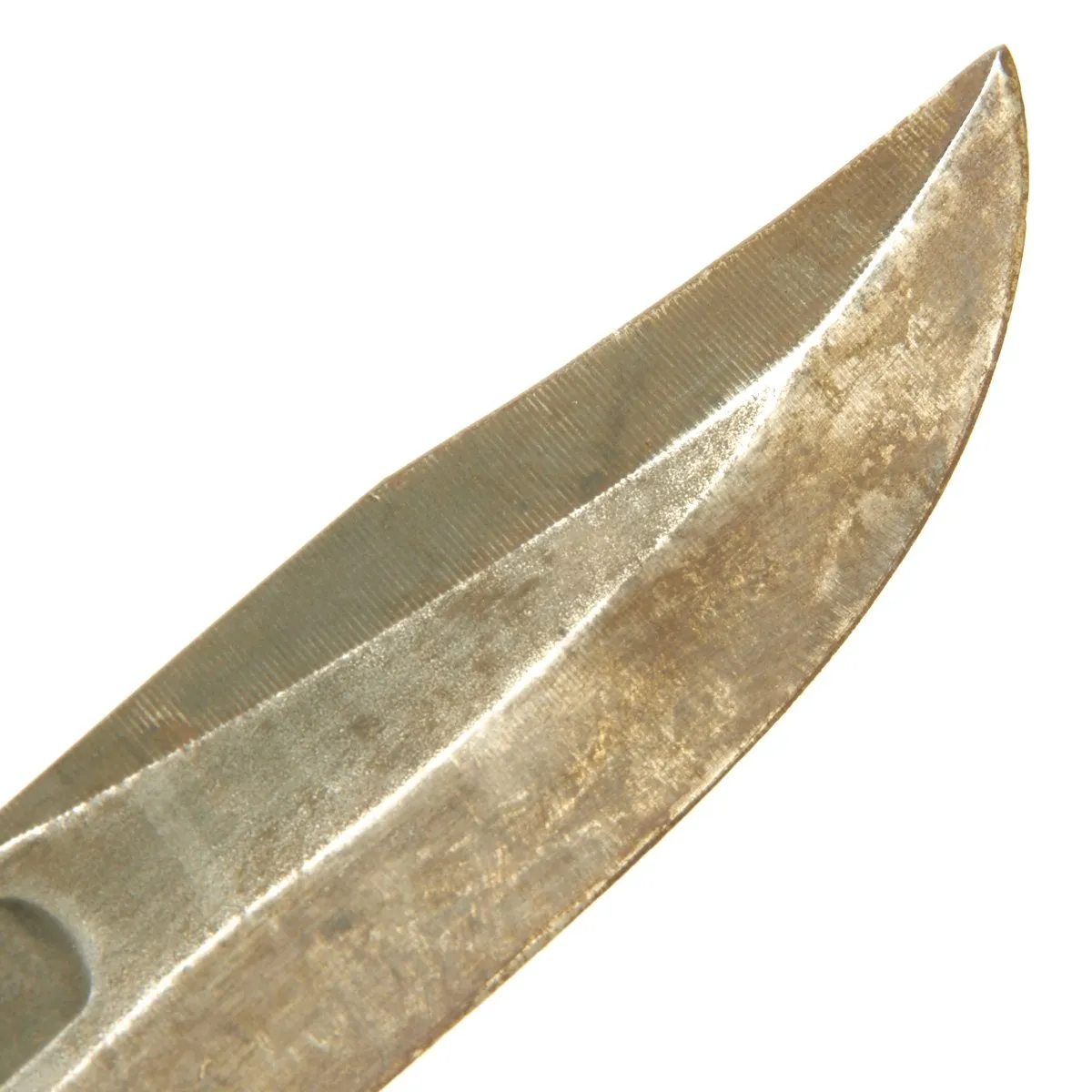 Original U.S. WWII KA-BAR with Personalized Vietnam War USMC Scabbard
