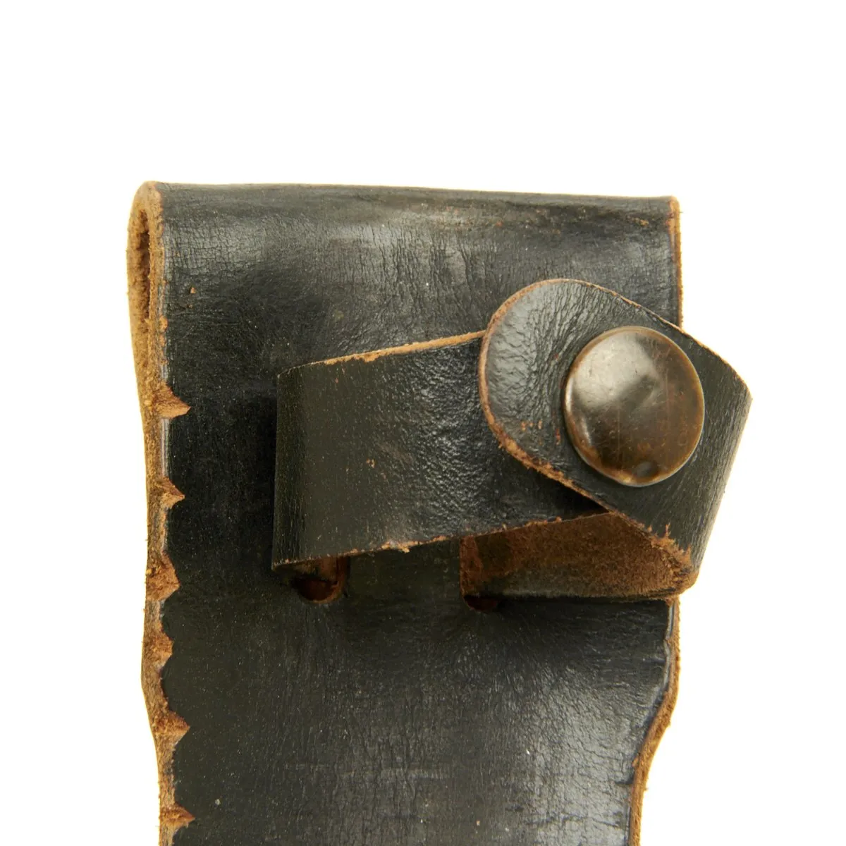 Original U.S. WWII KA-BAR with Personalized Vietnam War USMC Scabbard