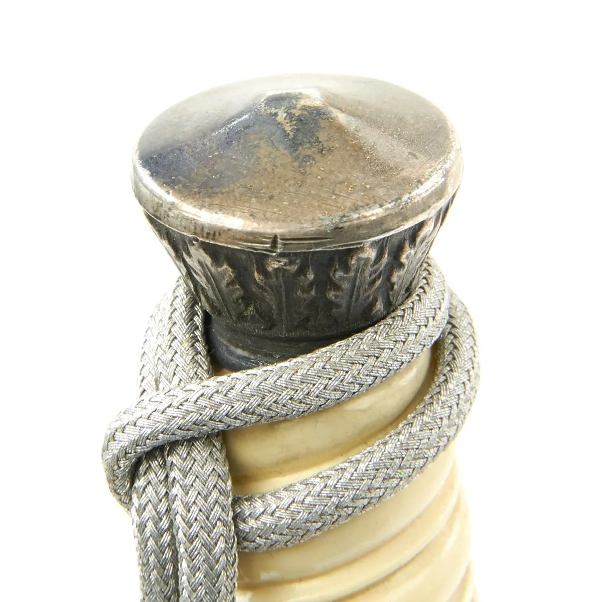Original WWII German Army Heer Officer High-Lift Dagger by Alcoso with Hanger and Portepee