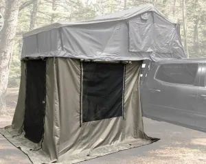 Overland Vehicle Systems Roof Top Tent Annex Green Base With Black Floor & Travel Cover
