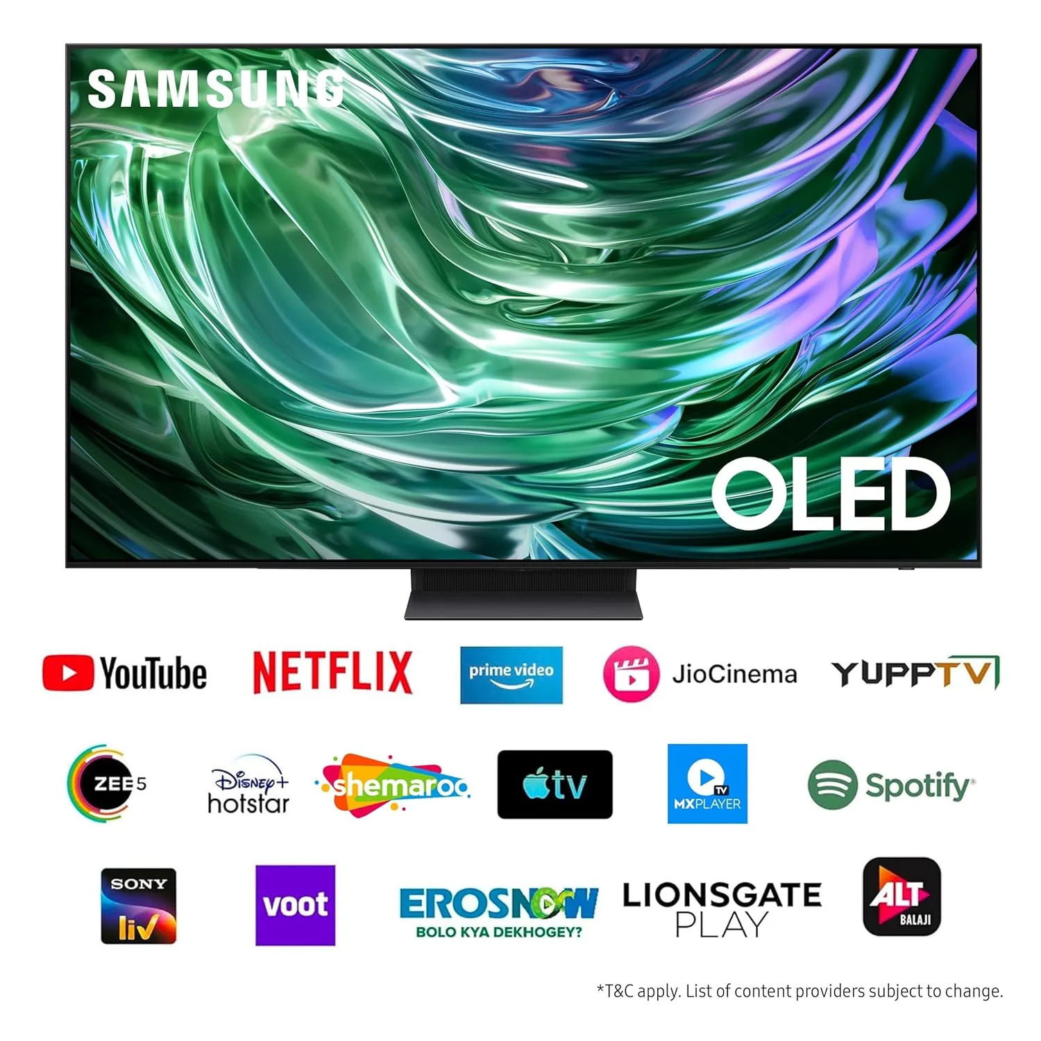 Samsung QA55S90DAULXL  138 cm (55 inches) 4K Ultra HD Smart OLED TV Free Tv Offer