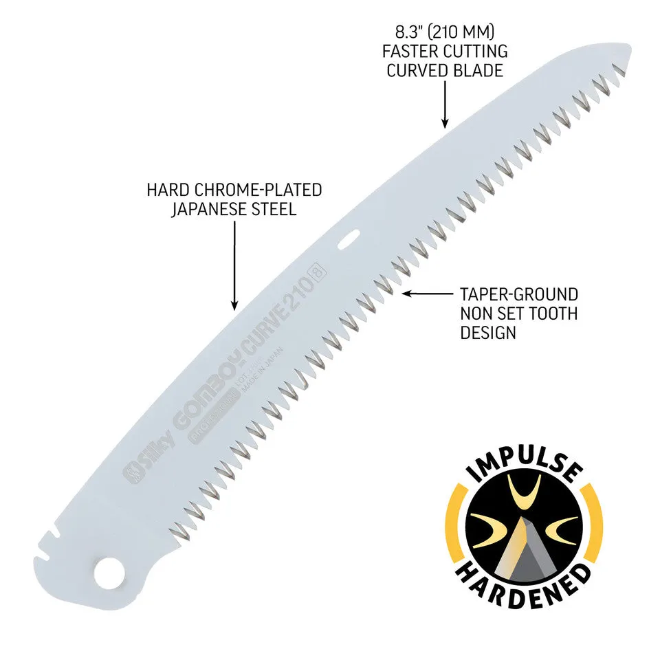 Silky GOMBOY Curve 210mm Folding Saw