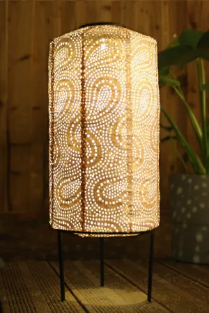 Solar Lantern - LED Outdoor Hanging & Table Light - Sold Individually - Cylinder