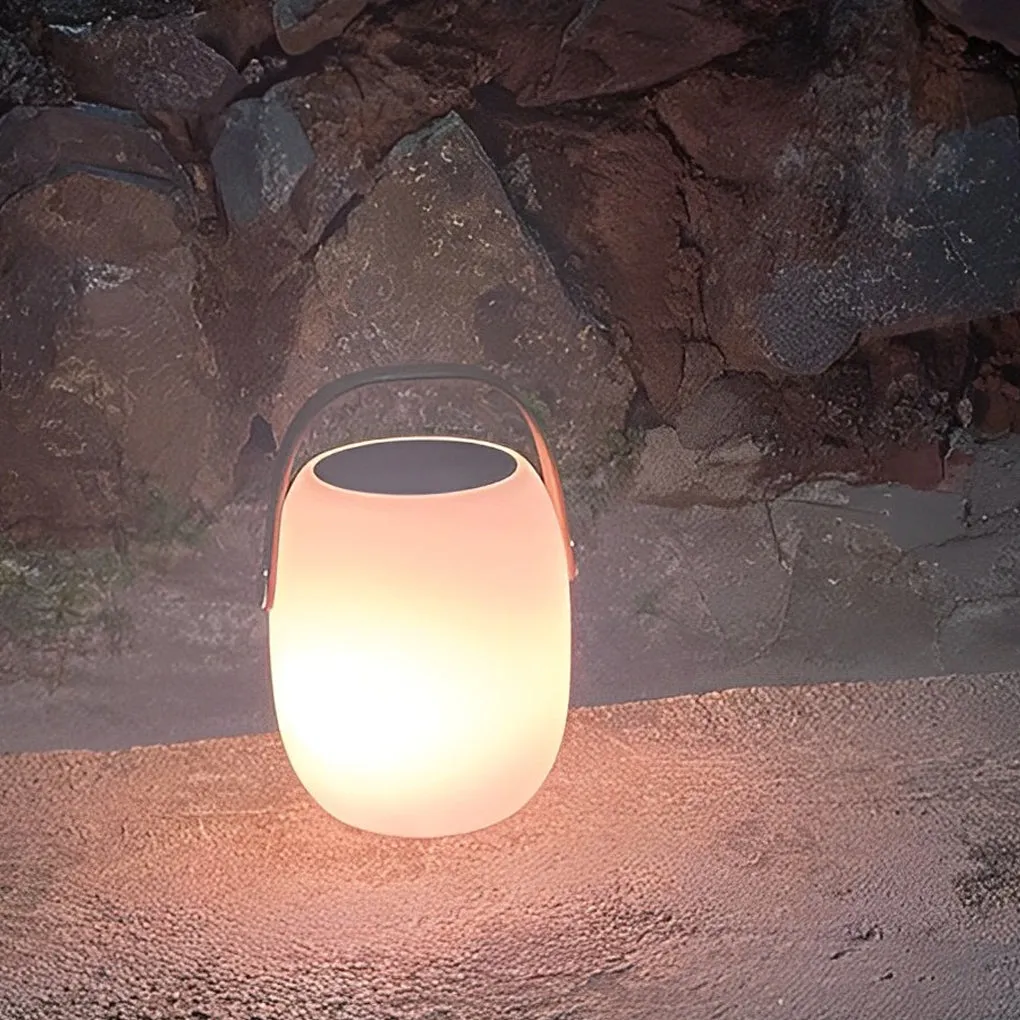 Solar Powered Portable Outdoor Table Lantern: High-End Waterproof Patio Light for Dining, Balcony & Garden | Cordless & Rechargeable | Outdoor Patio Lights