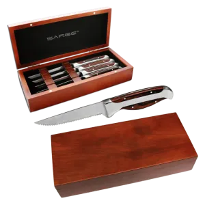 STEAKHOUSE - 4PC ROSEWOOD STEAK KNIFE SET