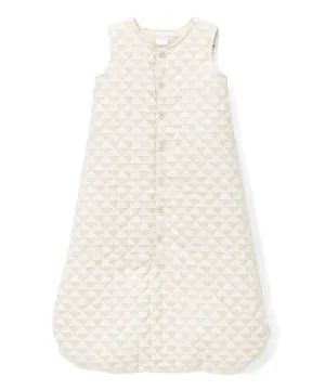 Tan Triangles Sleeping Sack - Infant
