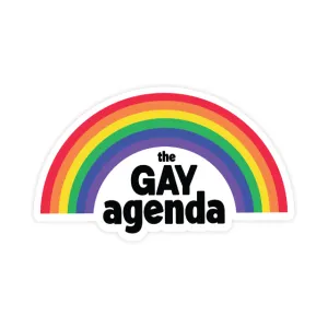The Gay Agenda | Sticker