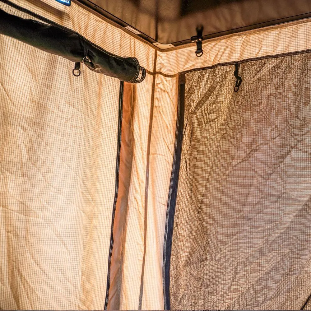 Trailhead / Delta Annex Room, 85x54 Inches, Tan