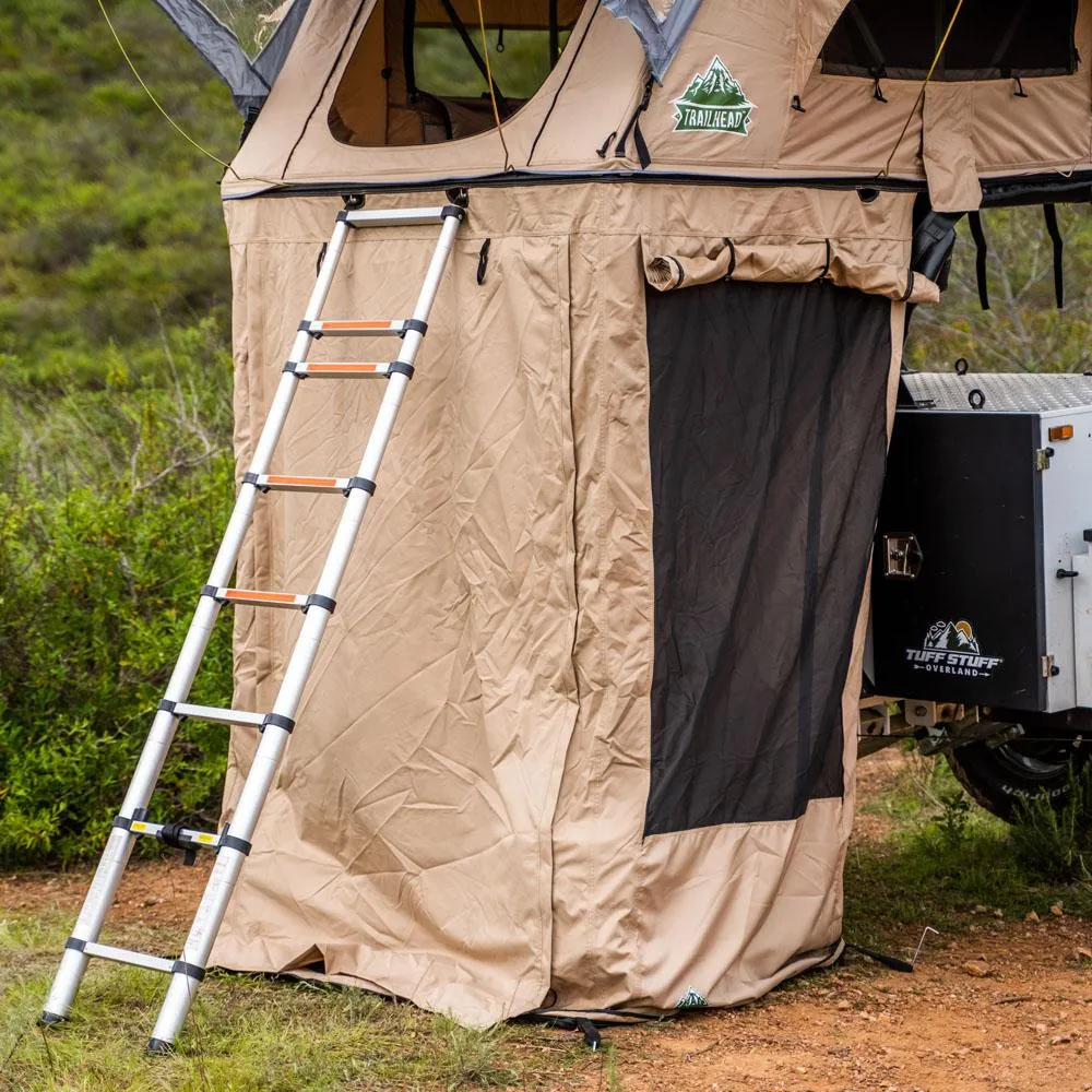Trailhead / Delta Annex Room, 85x54 Inches, Tan