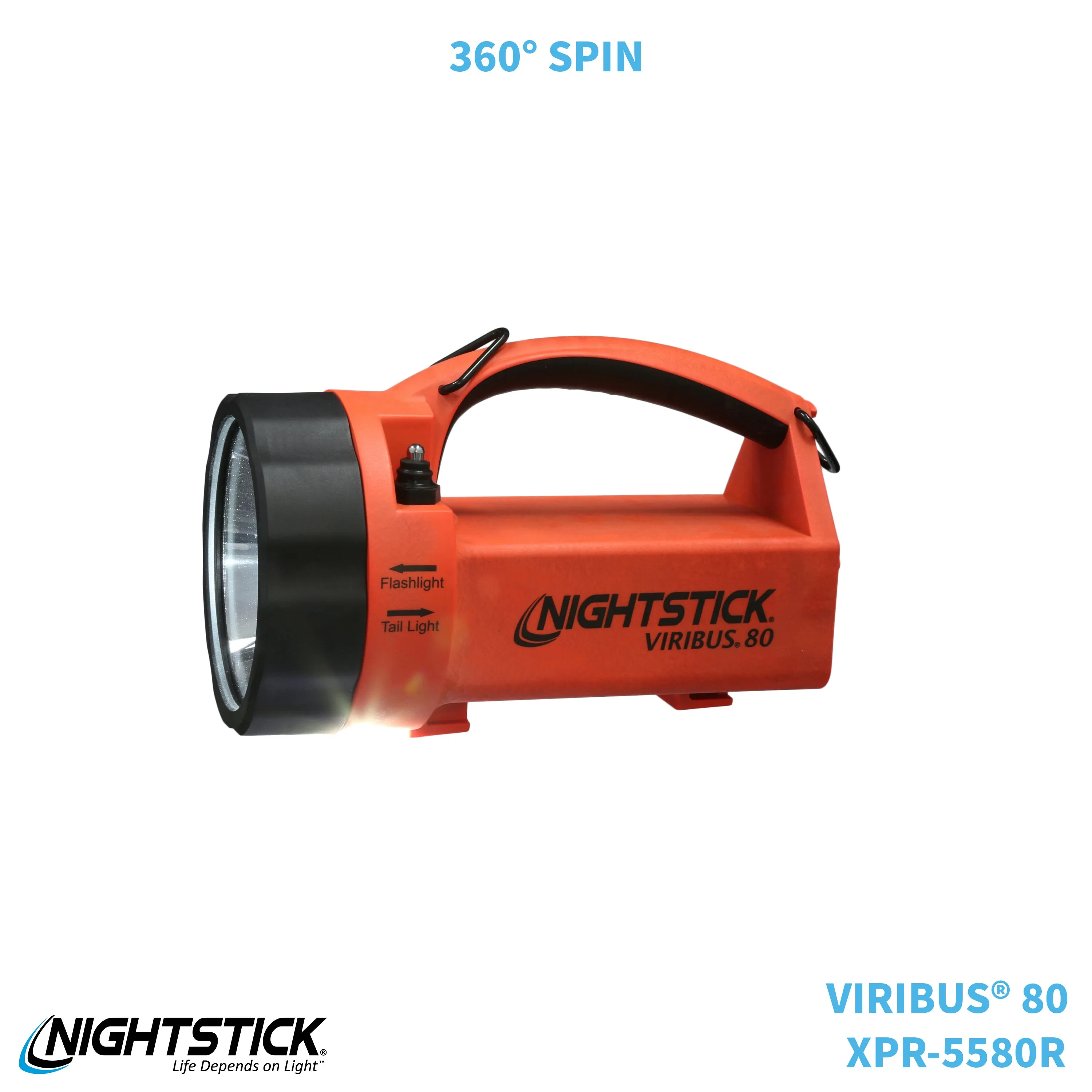 XPR-5580R: [Zone 0] VIRIBUS® 80 IS Rechargeable Dual-Light Lantern