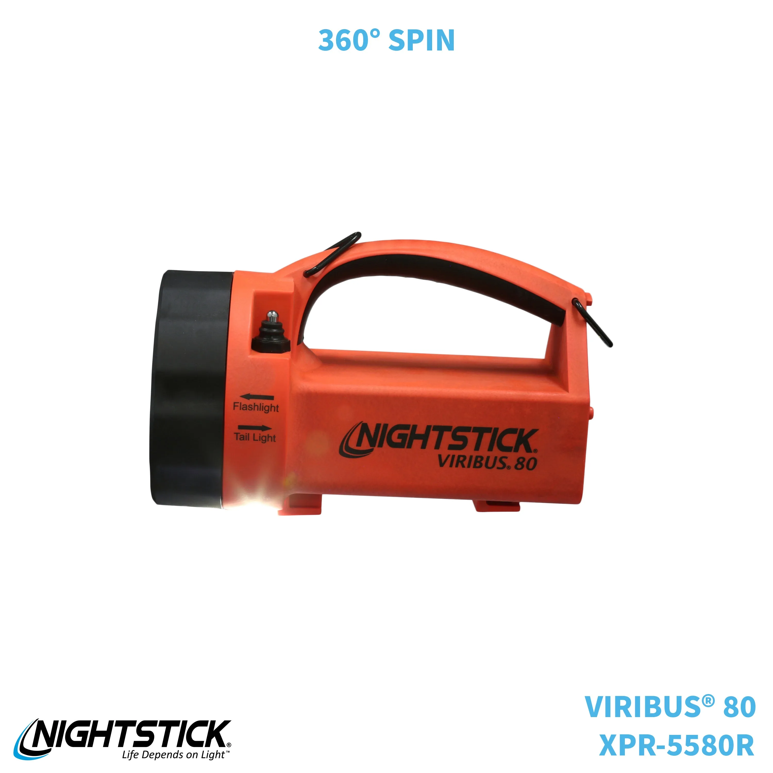 XPR-5580R: [Zone 0] VIRIBUS® 80 IS Rechargeable Dual-Light Lantern