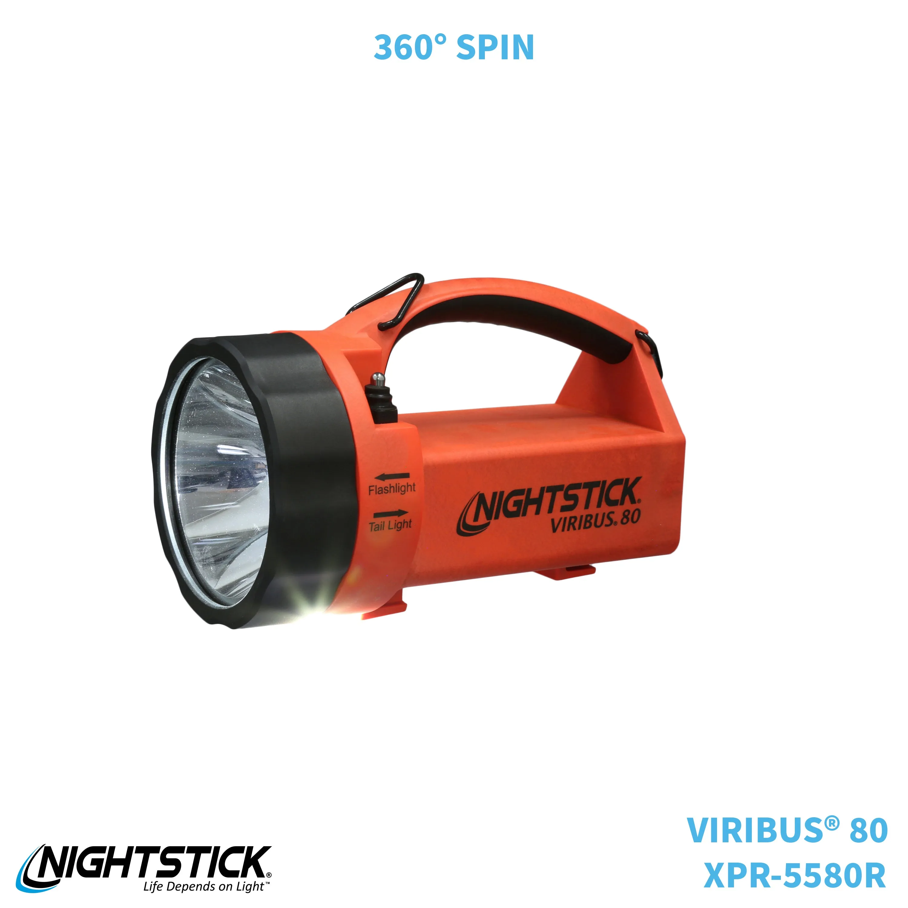 XPR-5580R: [Zone 0] VIRIBUS® 80 IS Rechargeable Dual-Light Lantern