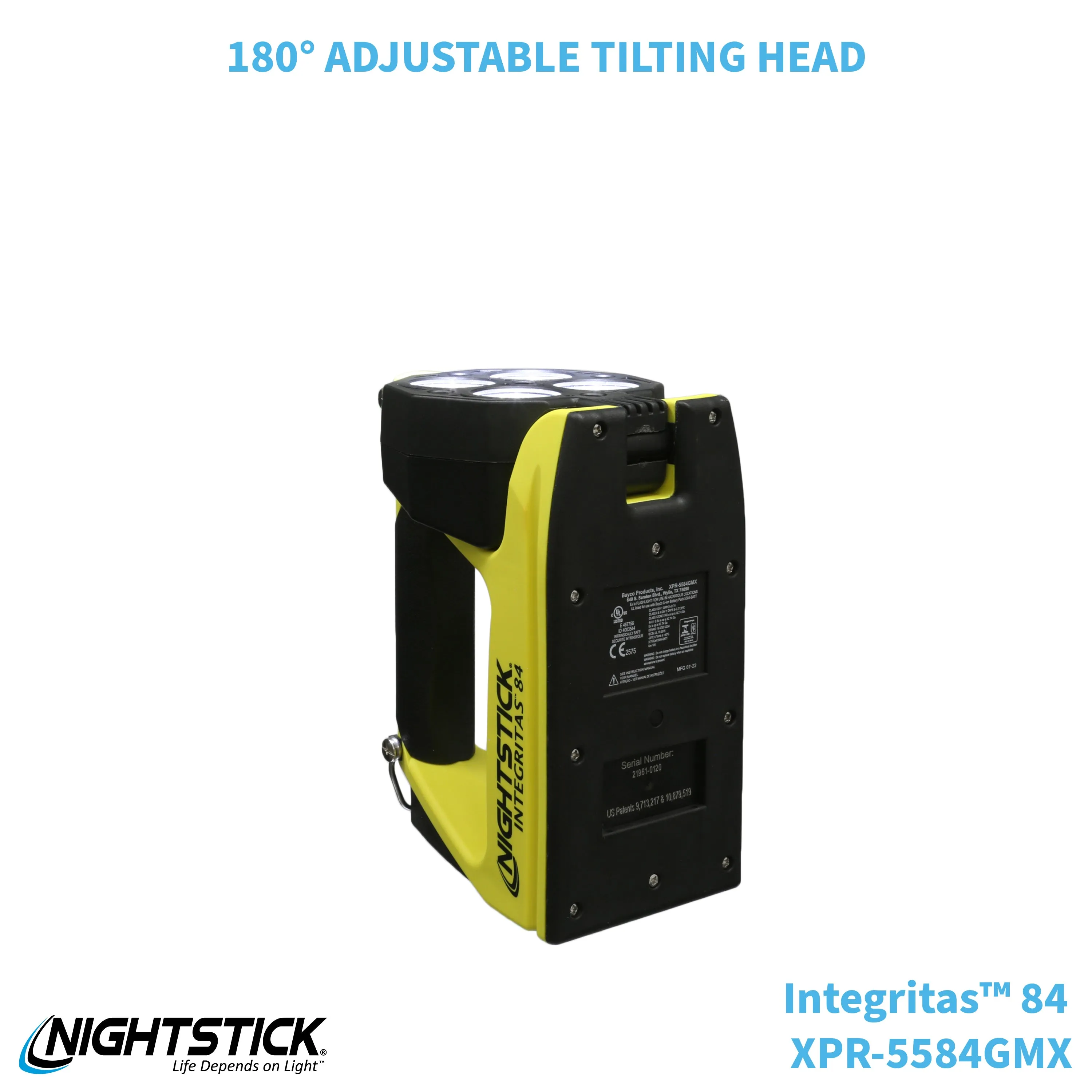 XPR-5584GMX: [Zone 0] INTEGRITAS™ 84 IS Rechargeable Lantern w/Magnetic Base