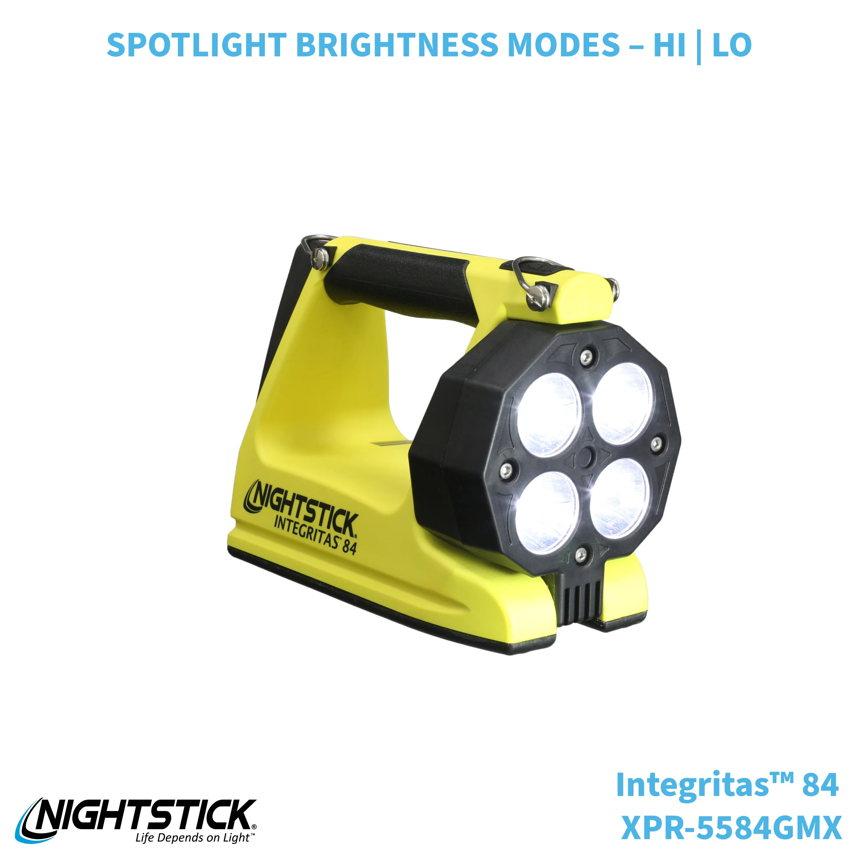 XPR-5584GMX: [Zone 0] INTEGRITAS™ 84 IS Rechargeable Lantern w/Magnetic Base