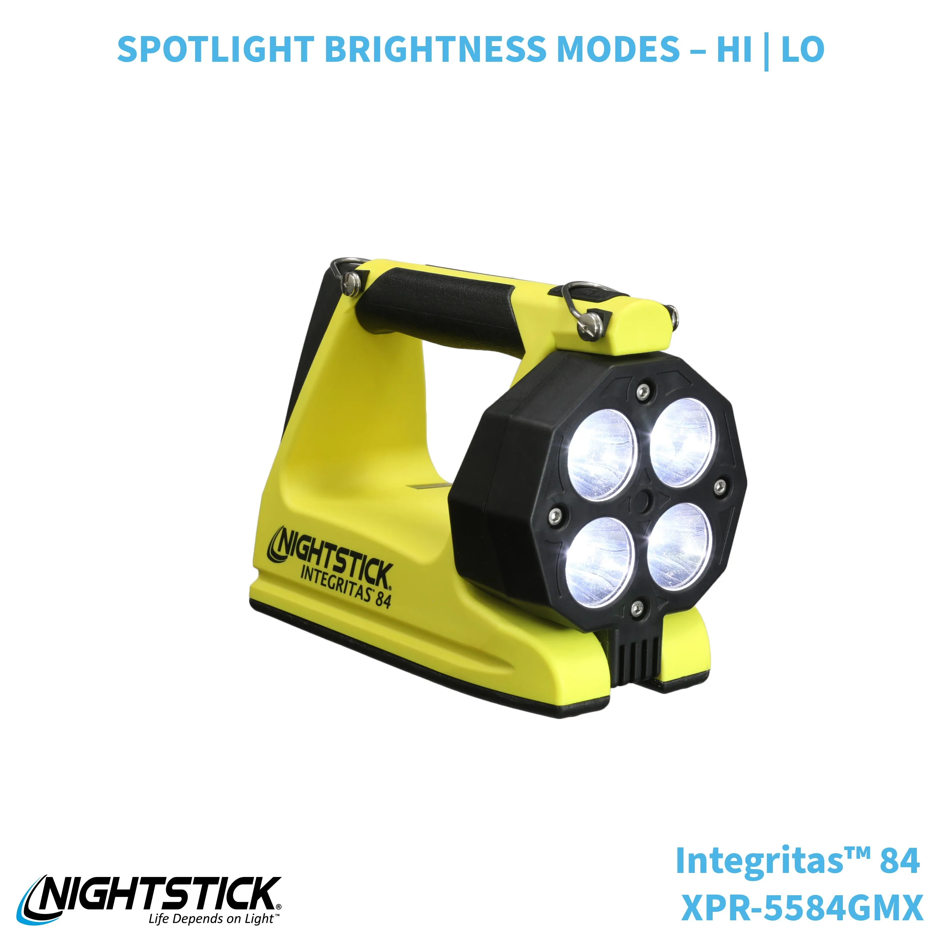 XPR-5584GMX: [Zone 0] INTEGRITAS™ 84 IS Rechargeable Lantern w/Magnetic Base